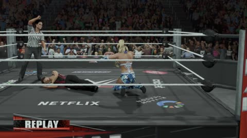 wwe 2k25 138 universe Molly Holly VS Michelle McCool