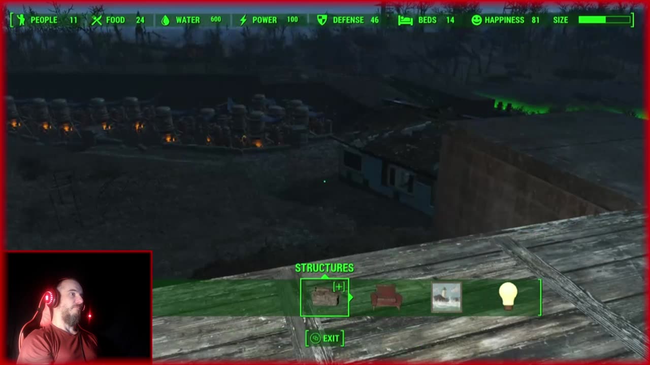 Fallout 4 Stream 17: Upgrading Sanctuary Pt 2