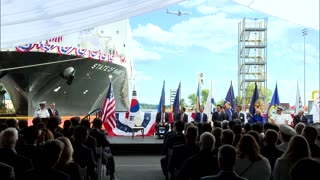 South Korea's Lee visits Philadelphia shipyard after Trump summit