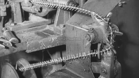 Barbed wire manufacture in Germany in 1940