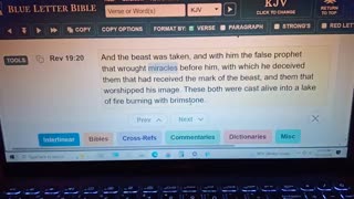 The MIRACLES which deceived those who took the MOTB
