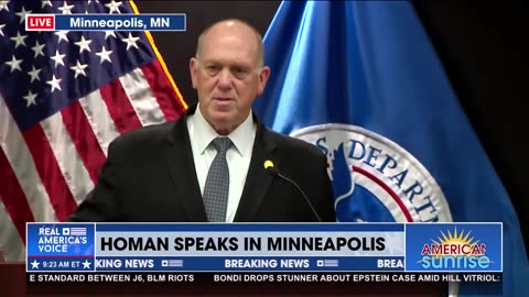 HOMAN: 'SMART LAW ENFORCEMENT' TO PRIORITIZE