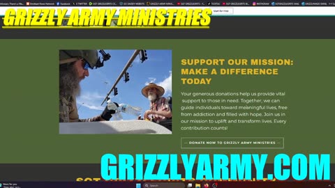 GRIZZLY ARMY MINISTRIES IS LIVE