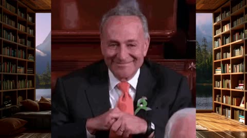 CHUCK SCHUMER TRAPPED BY TRUMP
