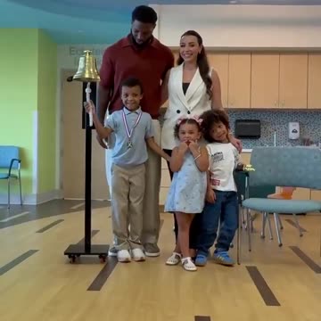 Joshua Hines-Allen's Son Rings Bell After Battling Pediatric Cancer