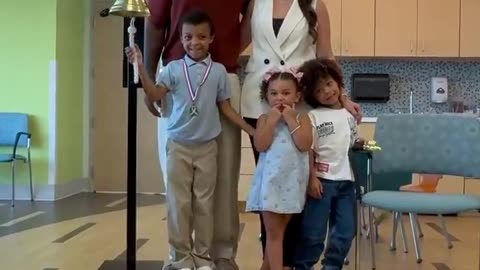 Joshua Hines-Allen's Son Rings Bell After Battling Pediatric Cancer