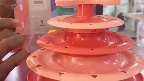 Cat Turntable Toy Video on how to set up - Stacked play