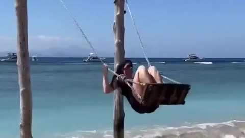 😂🤪 Girl Gets Absolutely OWNED by Swing! | FunFM