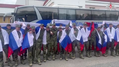 🤝🇷🇺 Russia Ukraine War | 5th Batch of Russian POWs Returned | RCF