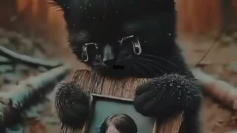 Monkey Heroically Saves Cat from Danger 🐵❤️ | Unbelievable Animal Rescue!