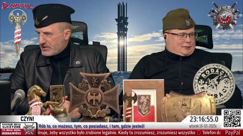 CZYN! Wt. 18.3.2025r. W. Olszański, M. Osadowski Rodacy Kamraci NPTV.pl