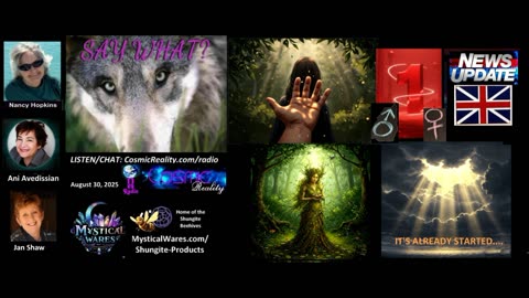 SAY WHAT 8/30/25 - Transgender to Transhuman or God In a Bod