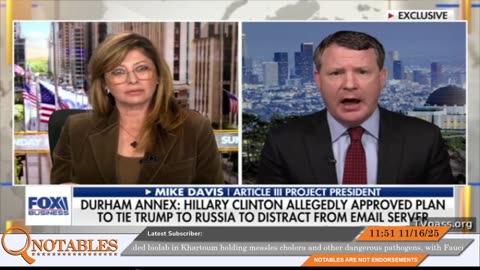 Mike Davis Joins Maria Bartiromo on Sunday Morning Futures