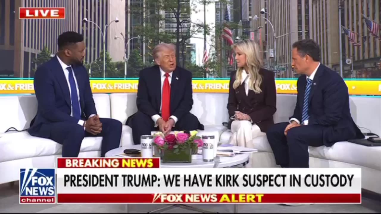 Trump announces Charlie Kirk Assassin Arrested