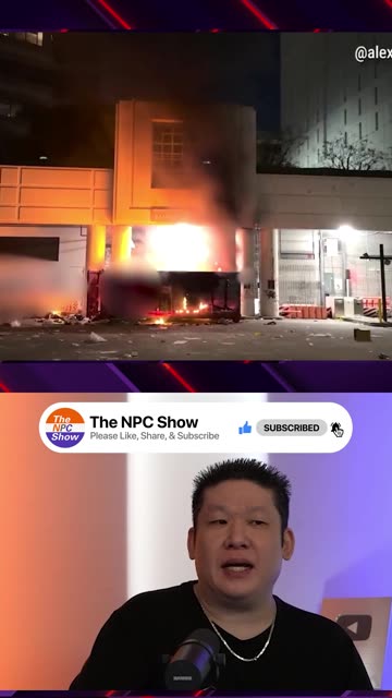 Anti-ICE Rioters Torch A Federal Building 🔥🏛️🔥
