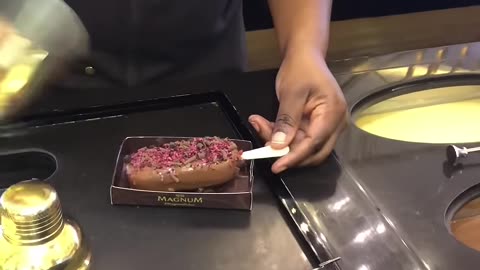 Dip ice-cream in Dubai at Mall of the Emirates…. Magnum ice-cream
