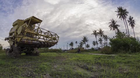 The rural landscape is picturesque, with fresh air that makes one feel relaxed and content.