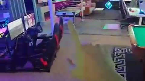 Viral: Traffic camera footage shows driver of sports car lose control and crash,