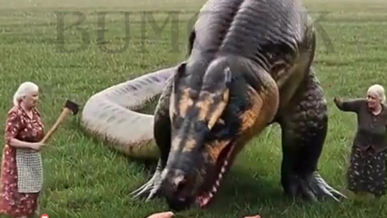 Unbelievable! Fearless Grannies Free the Beast