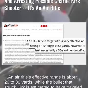 Fact Check: Video Does NOT Show Provo Police Arresting Possible Charlie Kirk Shooter -- Air Rifle
