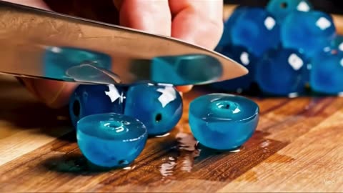 ASMR Glass Fruit Cutting | Most Relaxing & Satisfying Video 🎧 #viralvideo #cake #asmr #minecraft