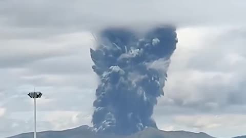 A Powerful Eruption Occurred At Taal Volcano In Batangas, Philippines, 10/26/2025