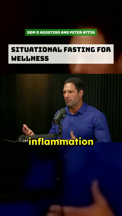 Fast for Situational Benefits - Dom D Agostino and Peter Attia #fasting #medicalconditions
