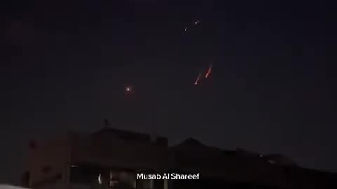 🚁🛑 Israel Iran War | Iranian Missile Barrage Interceptions (Gaza, 15Jun2025) | RCF