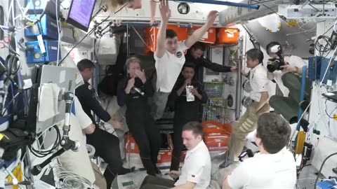 Hatch opened between SpaceX Dragon spacecraft and Ax-4 crew entered International Space Station