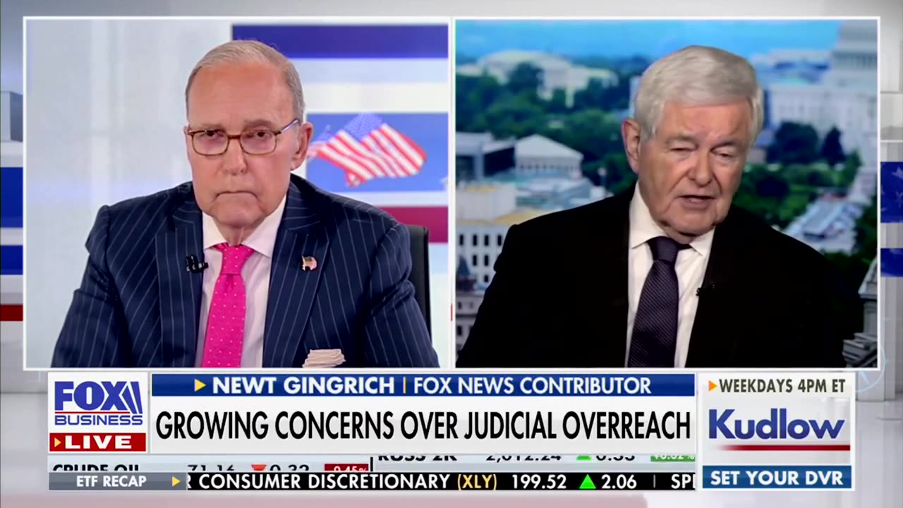 Gingrich Advises Justice Roberts How To Handle District Judges Who Keep Overruling Trump