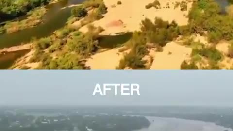 Llano, Texas - Before & After