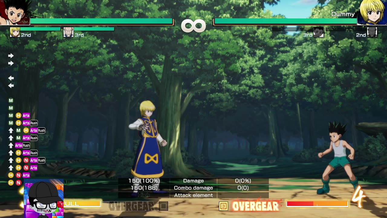 Syco Ora Ora Oras In Hunter x Hunter NEN x IMPACT