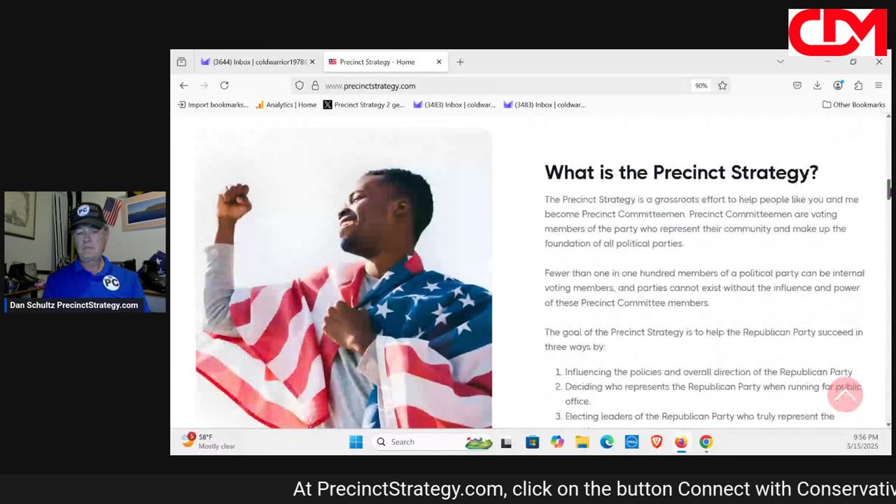 Precinct Strategy Assuming You Want To "Do Something." Dan Schultz May 16 2025