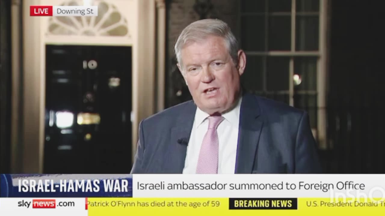 UK Suspends Trade Talks with Israel Over Gaza Blockade | Ambassador Summoned