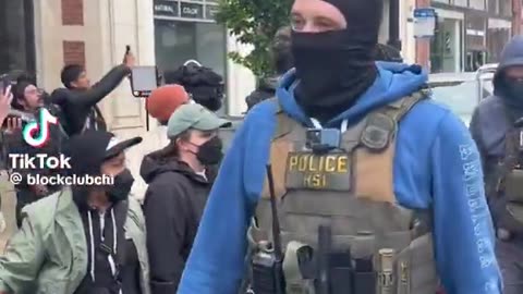 God Bless these ICE agents who have to deal with radical left protesters.