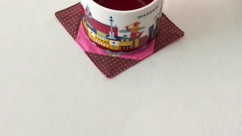 Mug Coaster ☕✨ | DIY | Quick Sewing Tips No.297