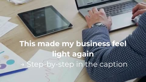 This Made My Business Feel Light Again