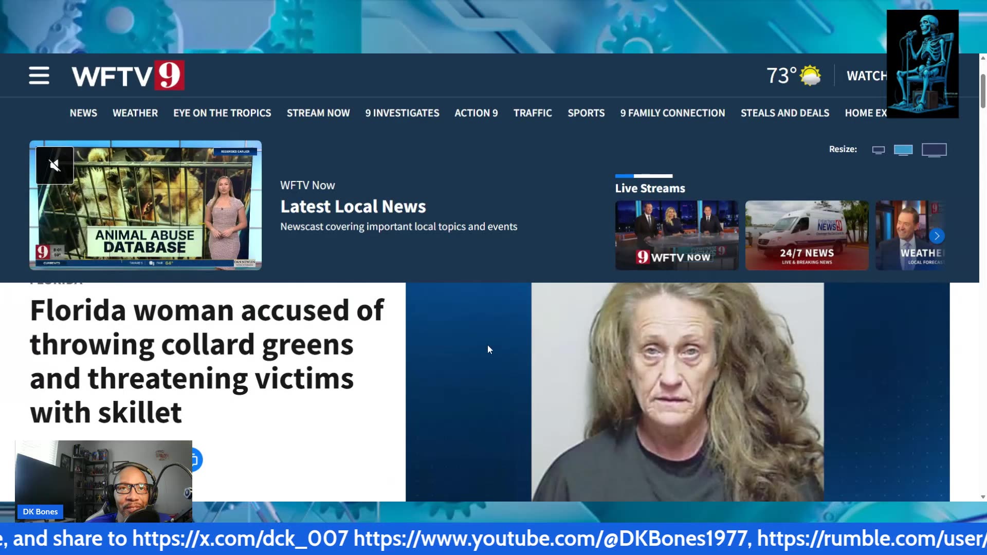 Only in Florida (Alligator for nuggets and collard greens assault)