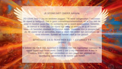 Je Stond Niet Onder Aanval