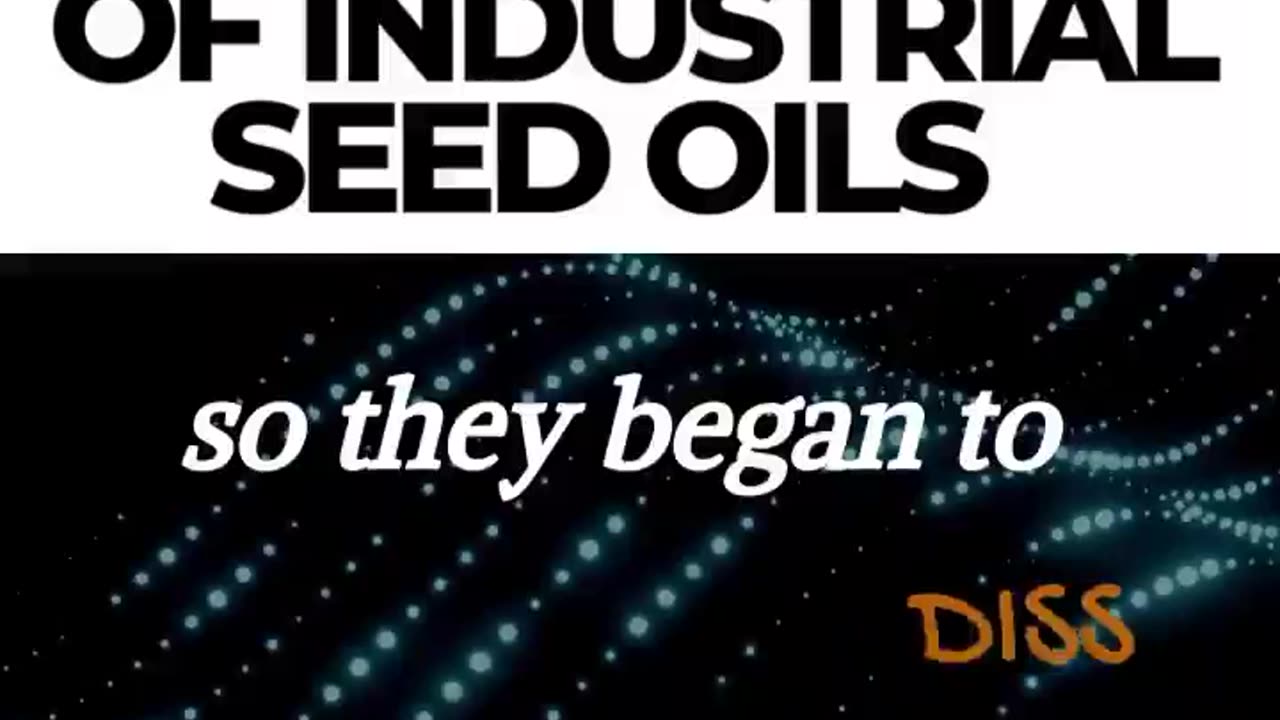 Dark History of Industrial Seed Oils