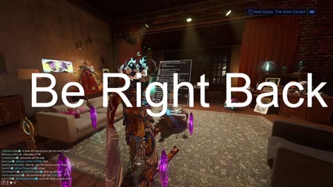 I know I'm late. Chill Stream Finishing Some Work.