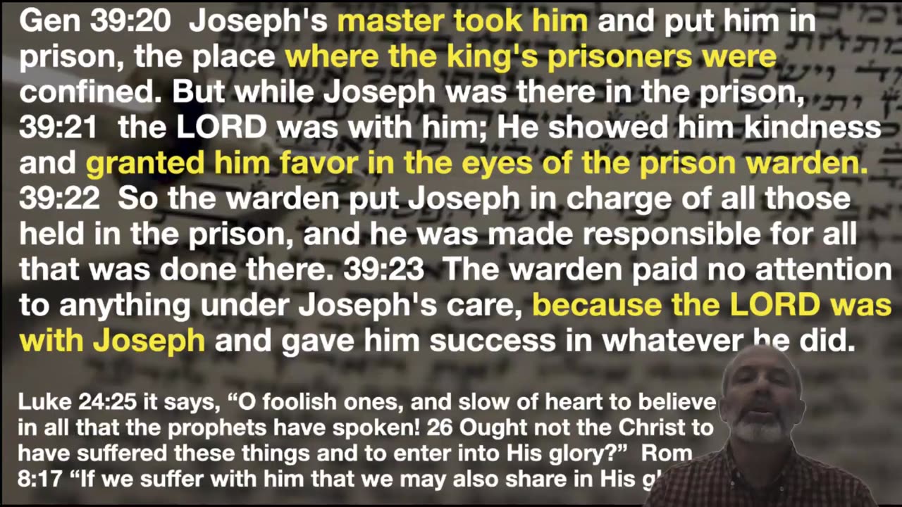 Genesis 39: God "with" Joseph