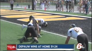 September 23, 2017 - WRTV Highlights of Wooster vs. DePauw in College Football