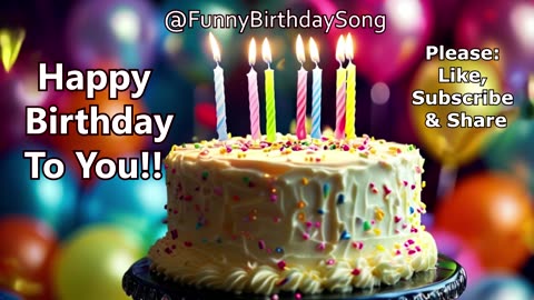 Happy Birthday To You (Upbeat Pop Version) | Catchy, Modern Birthday Song for Any Age