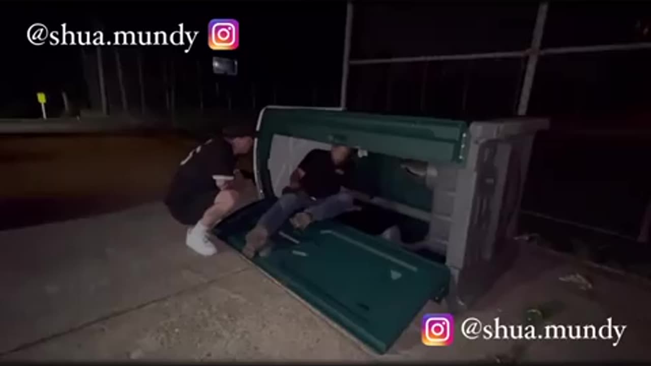 Predator Caught Hiding in a Porta Potty — It Doesn’t End Well 🚨 (Watch to the End!)
