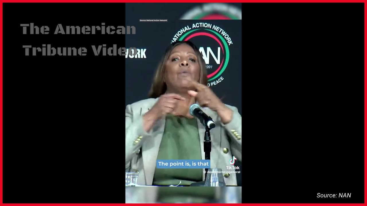 Letitia James Again Goes Berserk in Bizarre Public Meltdown as Pam Bondi Turns the Screws on Her