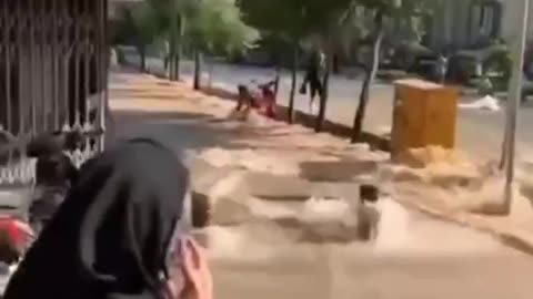 Mossad destroy Iran water pipe