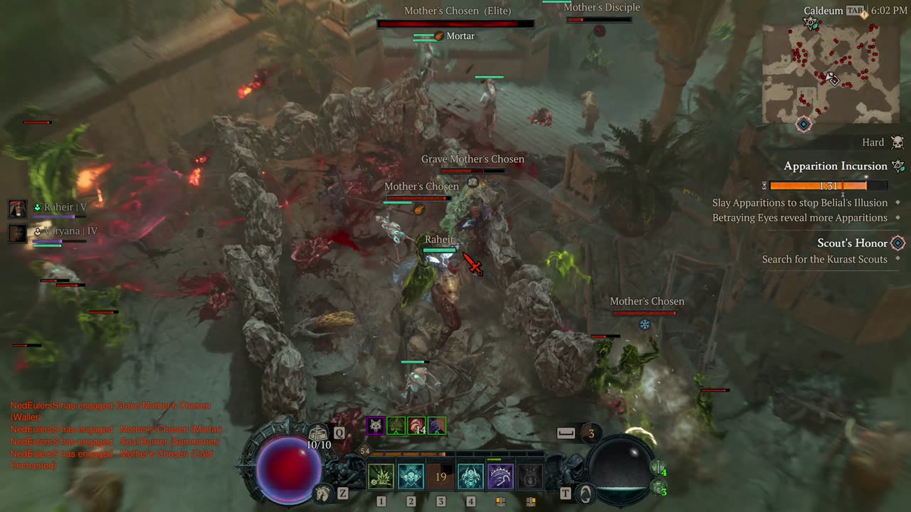 Diablo IV Season 8 Necromancer Bad Spec And Gear Cannot Kill Apparitions 2