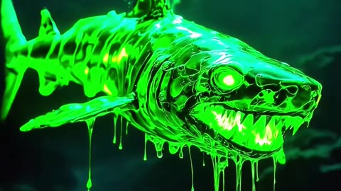 Sea Creatures + Liquids Part 2 #animals #fusion #shorts (2160p60)