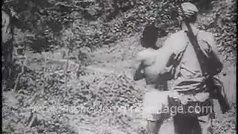 War continues in the Pacific Newsreel PublicDomainFootage.com (1)